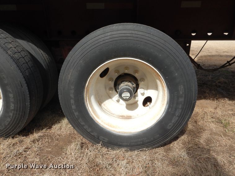 image for item DJ3071 1998 Trailmobile flatbed nurse tank trailer