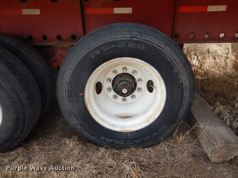 image for item DJ3071 1998 Trailmobile flatbed nurse tank trailer