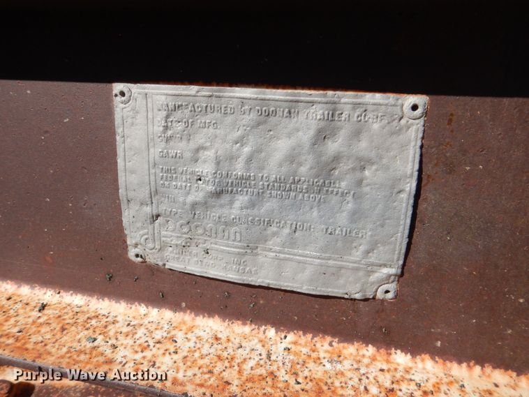 image for item DJ3073 (2) Doonan grain trailers