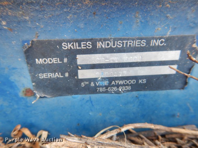 image for item DJ3091 Skiles Industries CB-TT 6000 tank trailer
