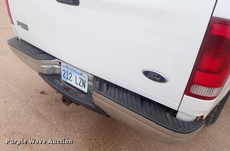 image for item DC3274 2001 Ford F150  SuperCab pickup truck