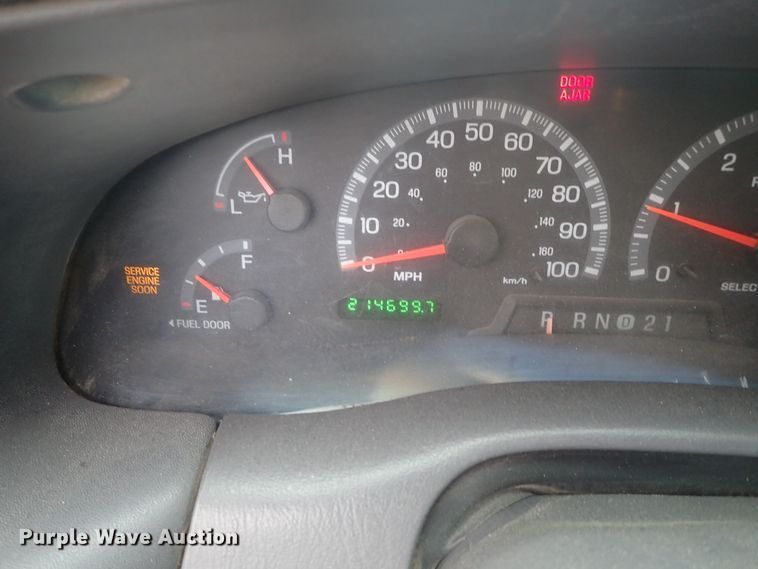 image for item DC3274 2001 Ford F150  SuperCab pickup truck