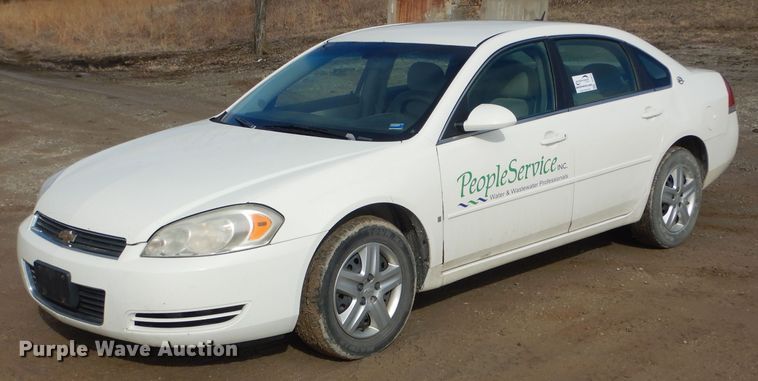 image for item DF3019 2008 Chevrolet Impala LS  passenger vehicle