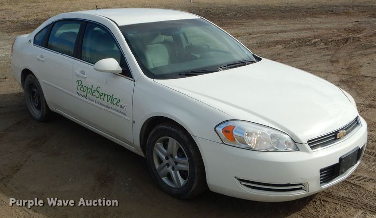 image for item DF3019 2008 Chevrolet Impala LS  passenger vehicle