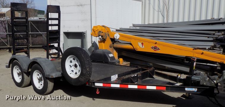 image for item DG2545 2016 MMDI utility trailer