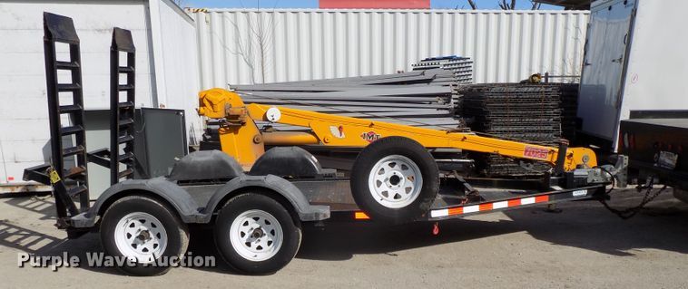 image for item DG2545 2016 MMDI utility trailer