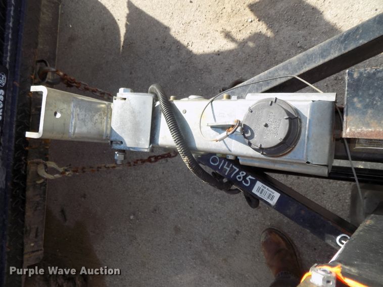 image for item DG2545 2016 MMDI utility trailer