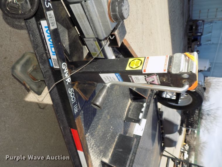 image for item DG2545 2016 MMDI utility trailer