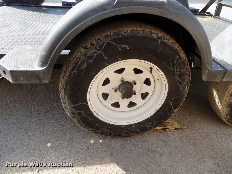 image for item DG2545 2016 MMDI utility trailer