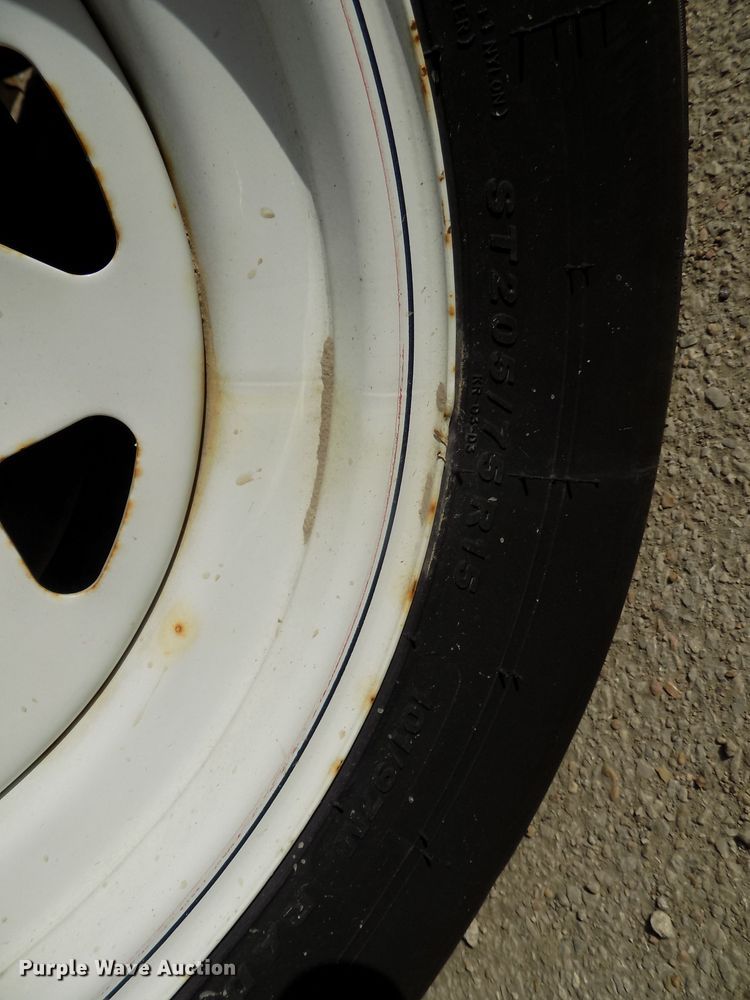 image for item DG2545 2016 MMDI utility trailer