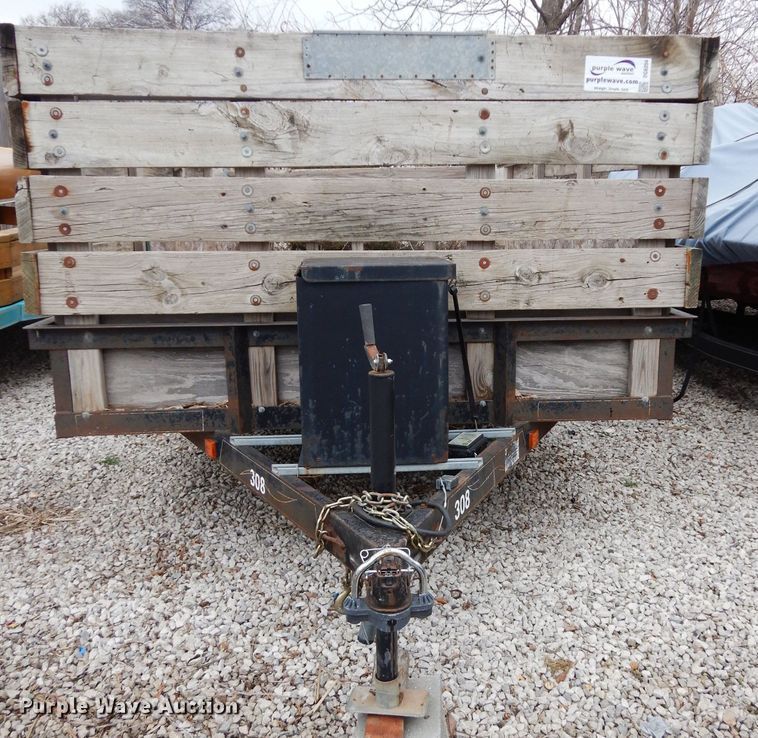 image for item DG6354 2002 Starlite utility trailer