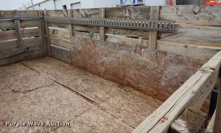 image for item DG6354 2002 Starlite utility trailer