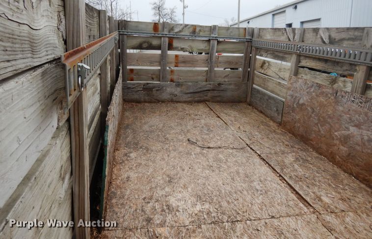 image for item DG6354 2002 Starlite utility trailer