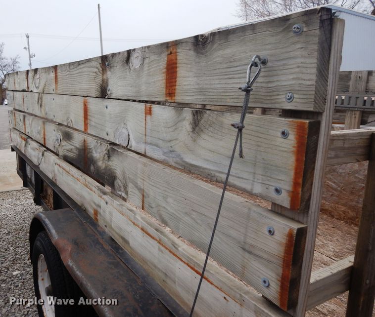 image for item DG6354 2002 Starlite utility trailer