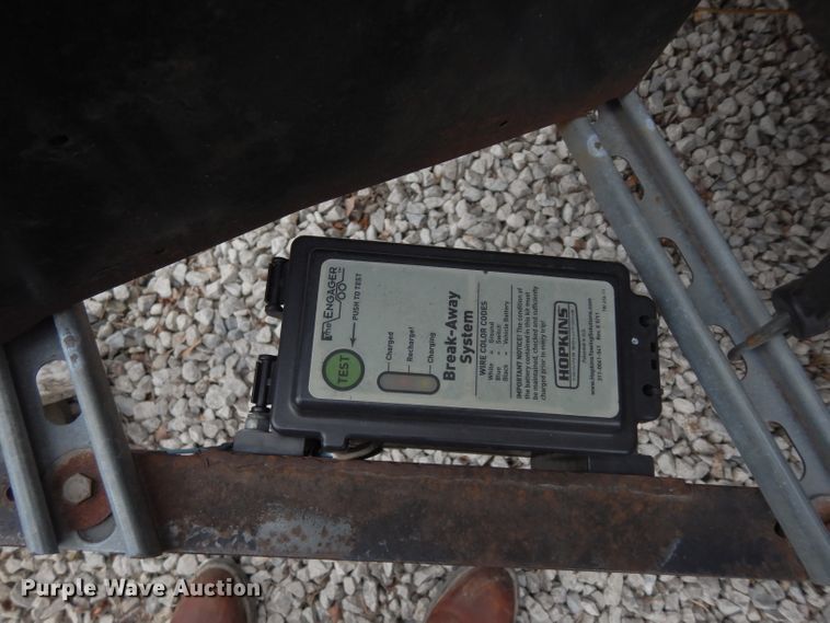 image for item DG6354 2002 Starlite utility trailer