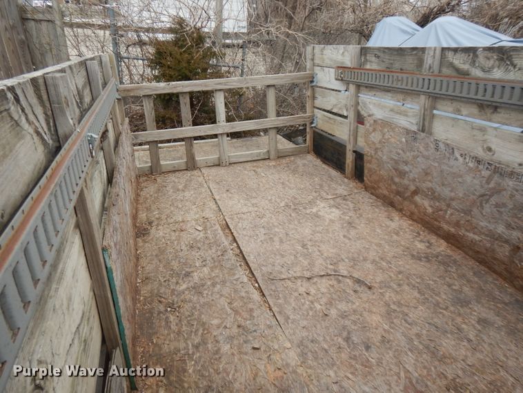 image for item DG6354 2002 Starlite utility trailer