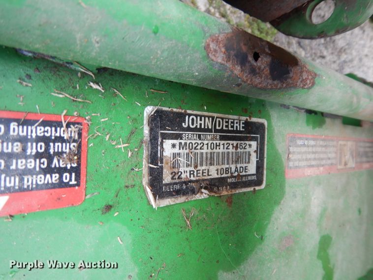 image for item DG6750 John Deere 3225C gang mower