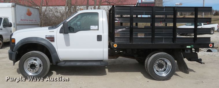 image for item DI2092 2010 Ford F450 Super Duty XL flatbed truck