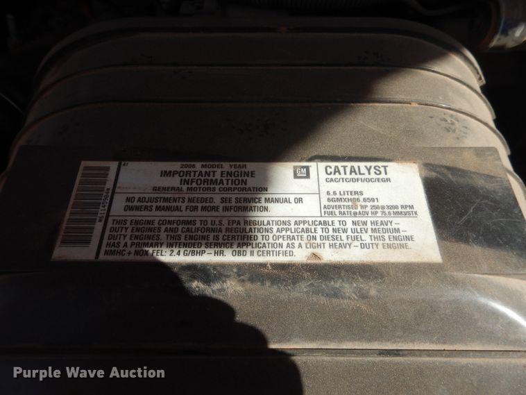 image for item DJ8756 2006 Chevrolet Express 3500 school bus