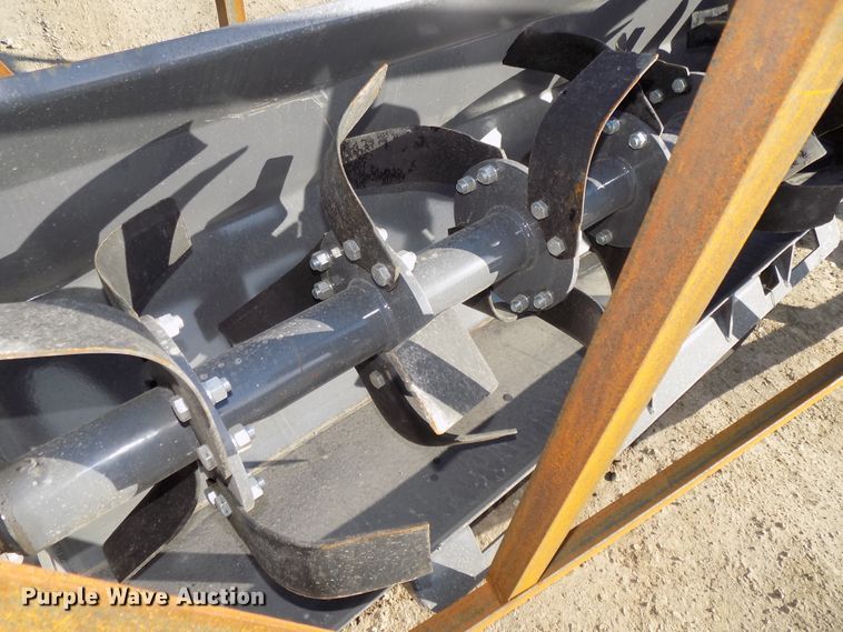 Mower King skid steer tiller in Omaha, NE Item DO9401 sold Purple Wave