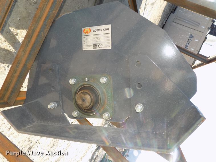 Mower King skid steer tiller in Omaha, NE Item DO9401 sold Purple Wave