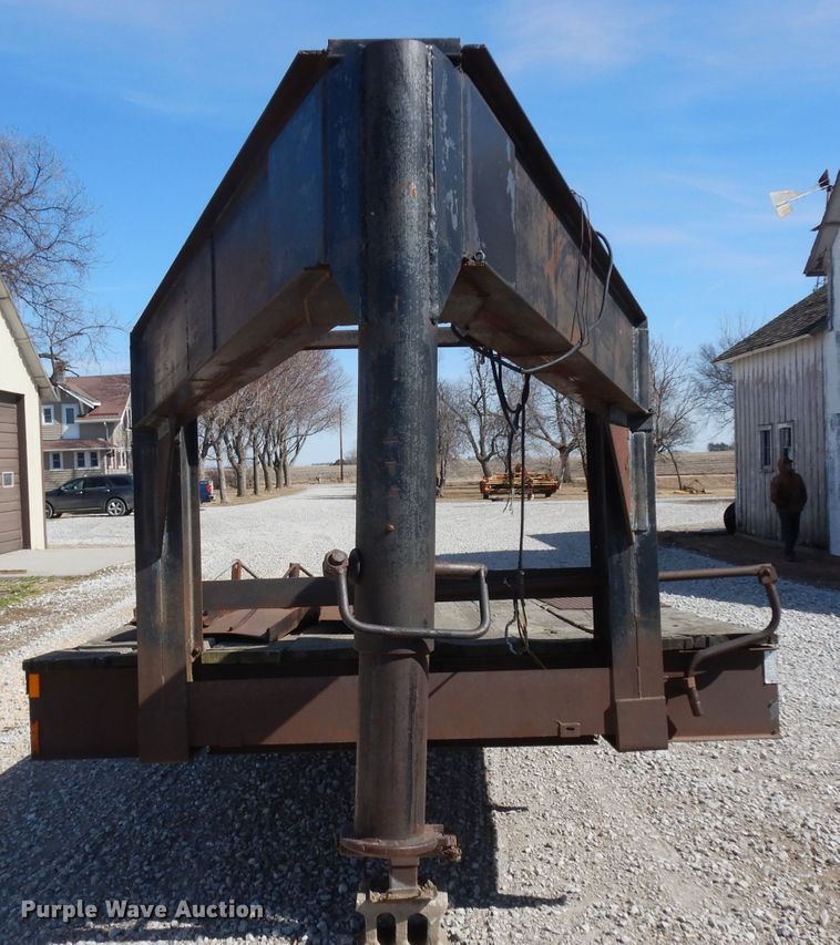 image for item ER9973 Shop built equipment trailer