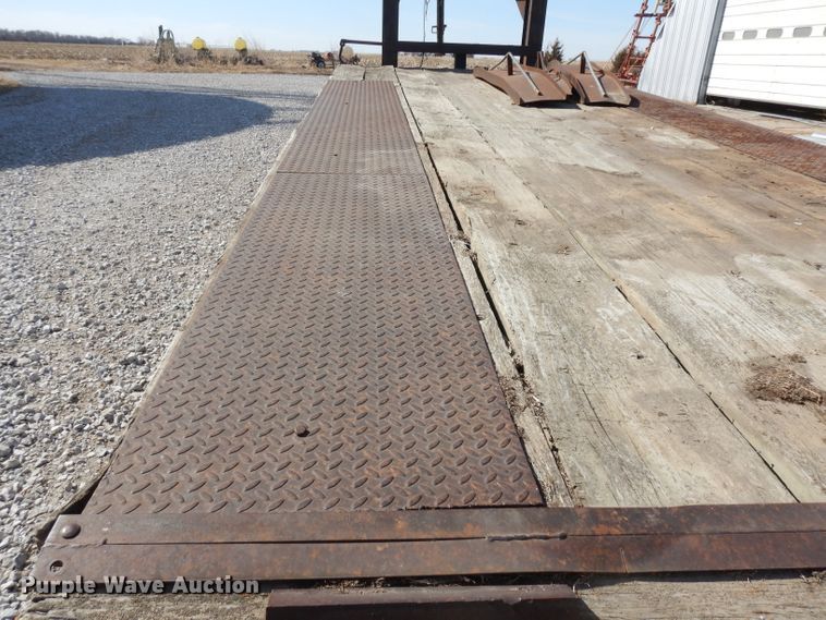 image for item ER9973 Shop built equipment trailer