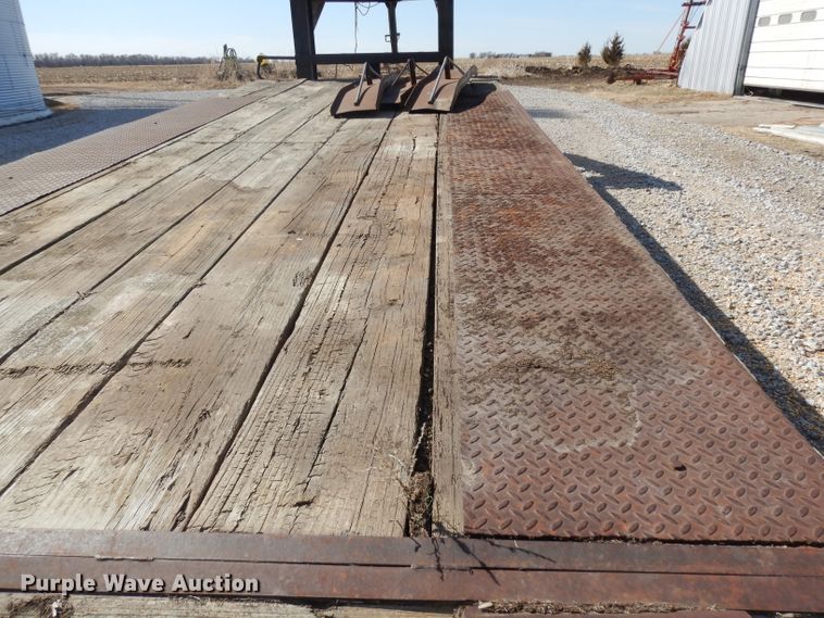 image for item ER9973 Shop built equipment trailer