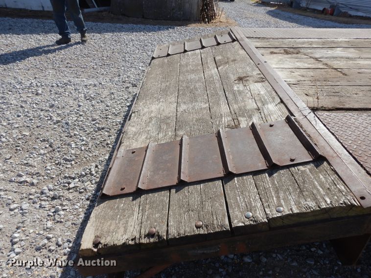 image for item ER9973 Shop built equipment trailer