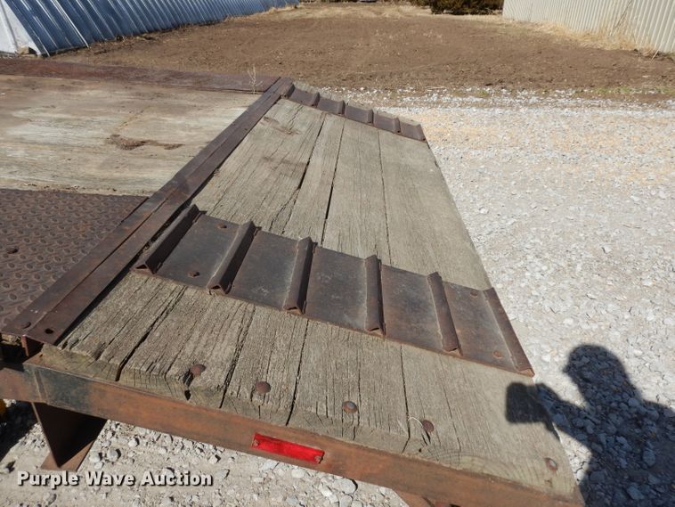 image for item ER9973 Shop built equipment trailer