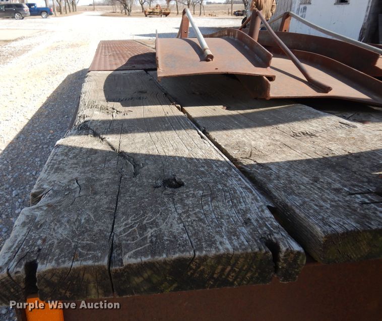 image for item ER9973 Shop built equipment trailer