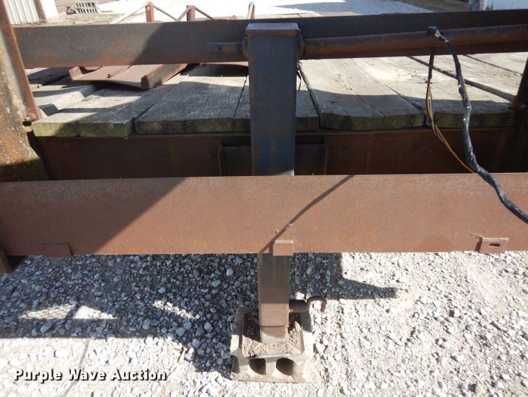 image for item ER9973 Shop built equipment trailer