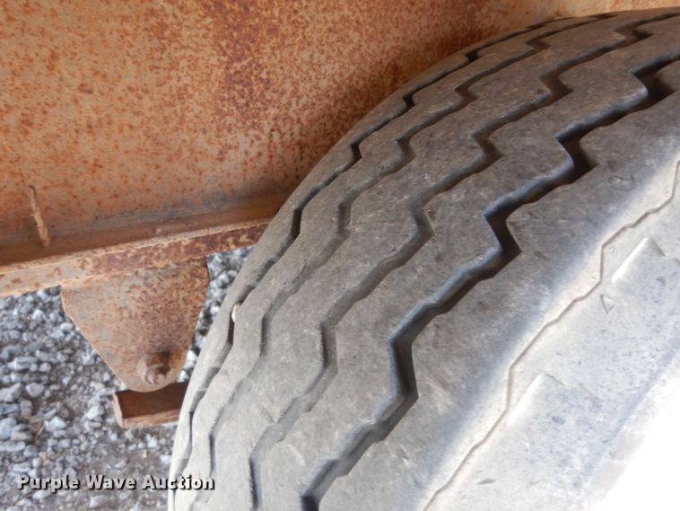 image for item ER9973 Shop built equipment trailer