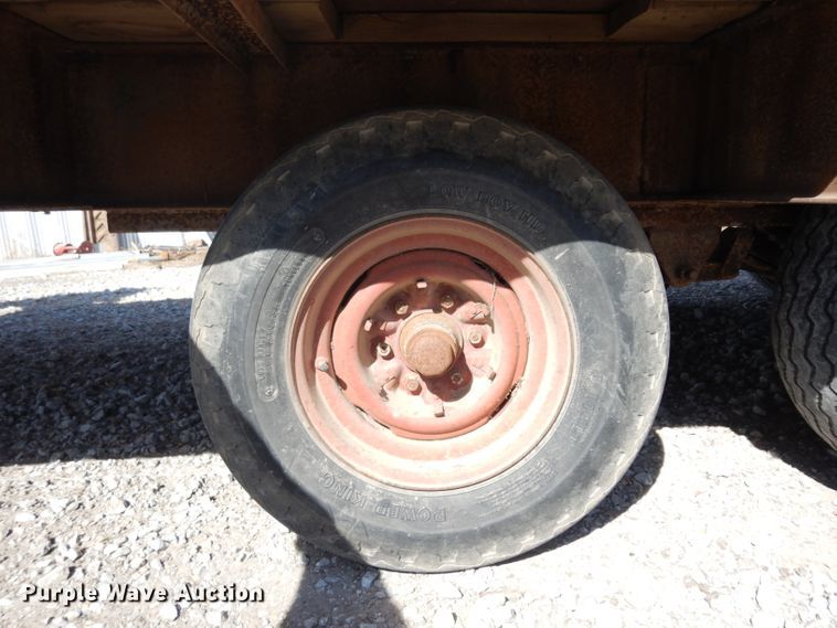 image for item ER9973 Shop built equipment trailer