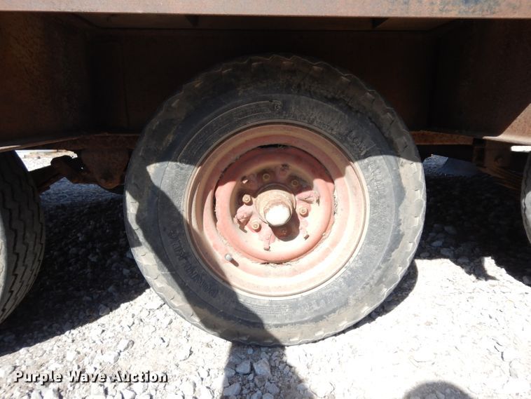 image for item ER9973 Shop built equipment trailer