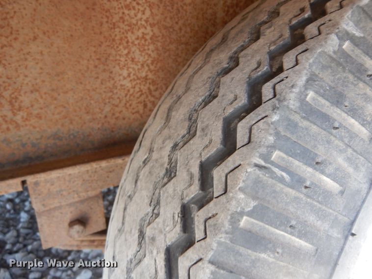 image for item ER9973 Shop built equipment trailer