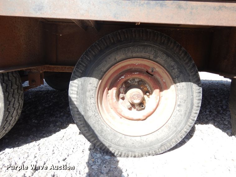 image for item ER9973 Shop built equipment trailer