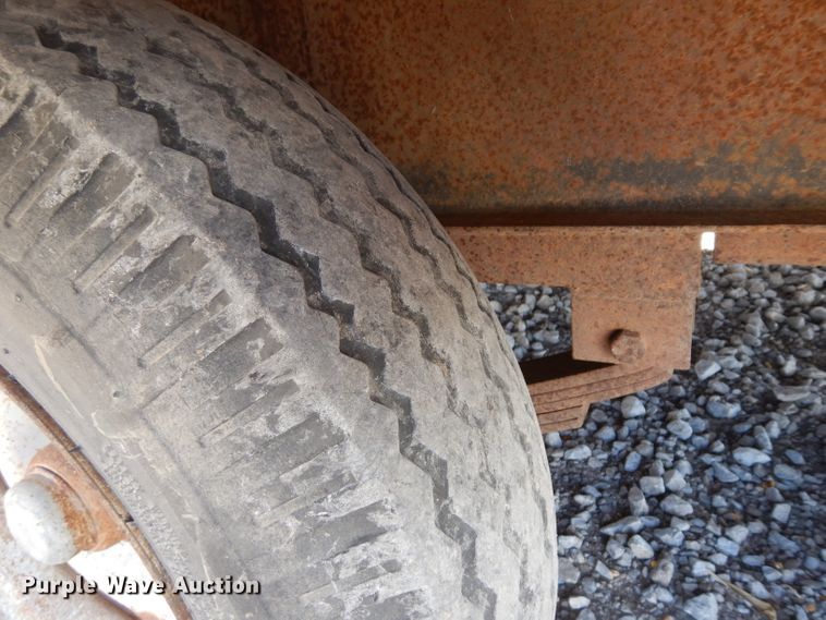 image for item ER9973 Shop built equipment trailer