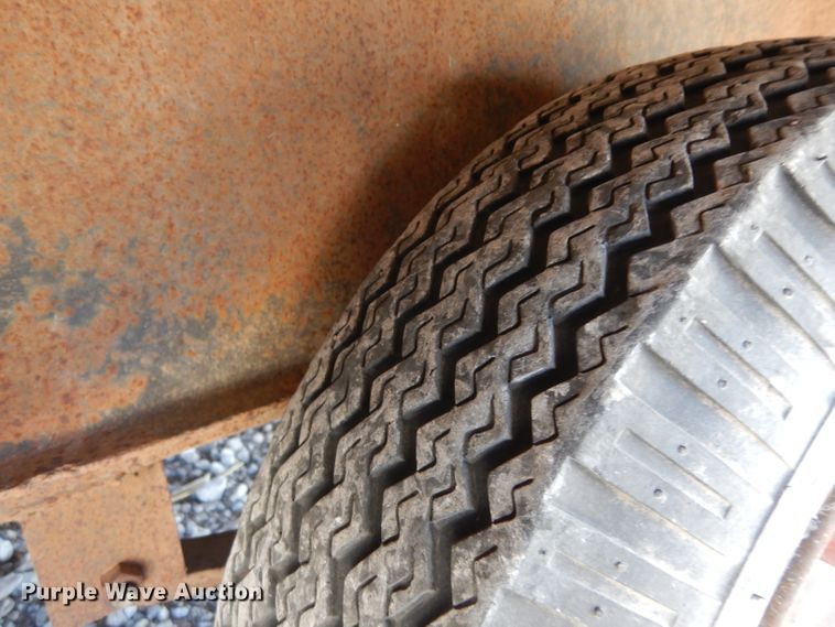 image for item ER9973 Shop built equipment trailer