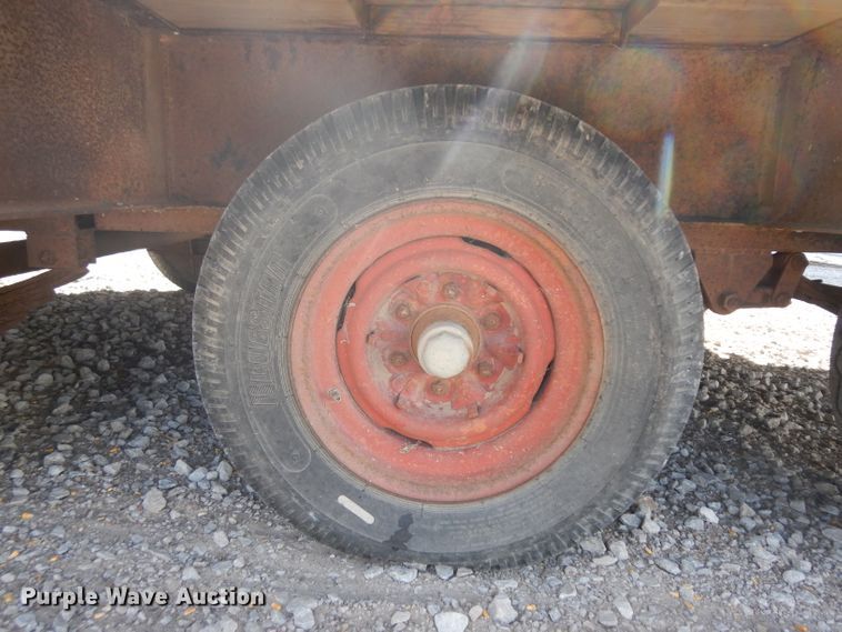 image for item ER9973 Shop built equipment trailer