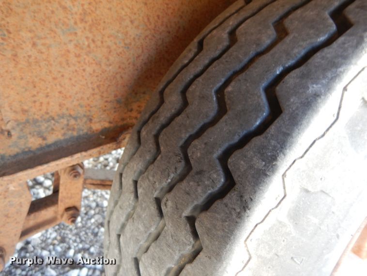 image for item ER9973 Shop built equipment trailer