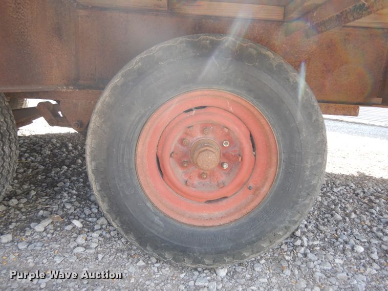 image for item ER9973 Shop built equipment trailer