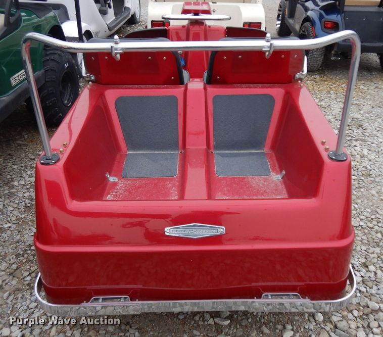 image for item ER9986 1968 Harley Davidson golf cart