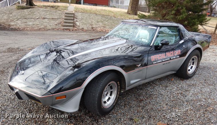 image for item FD9863 1978 Chevrolet Corvette  pace car