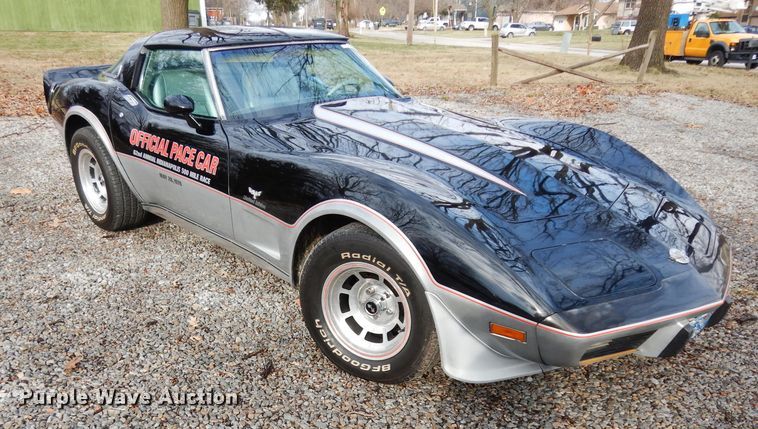 image for item FD9863 1978 Chevrolet Corvette  pace car