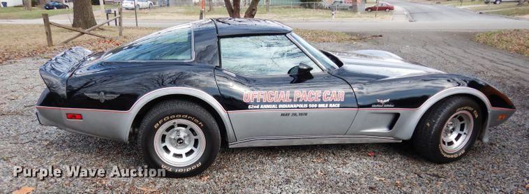 image for item FD9863 1978 Chevrolet Corvette  pace car