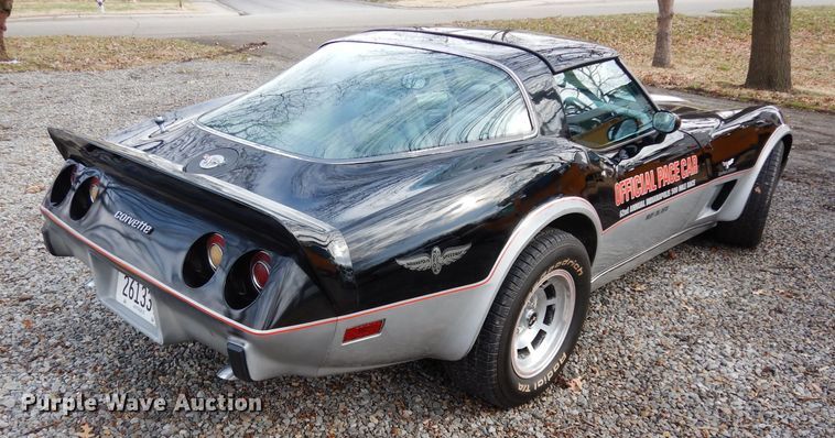 image for item FD9863 1978 Chevrolet Corvette  pace car