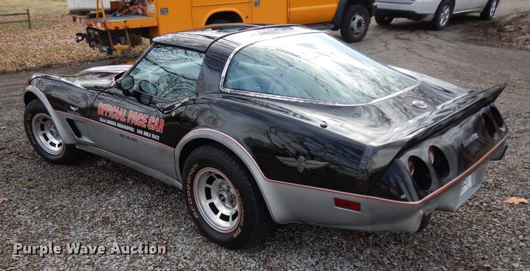 image for item FD9863 1978 Chevrolet Corvette  pace car