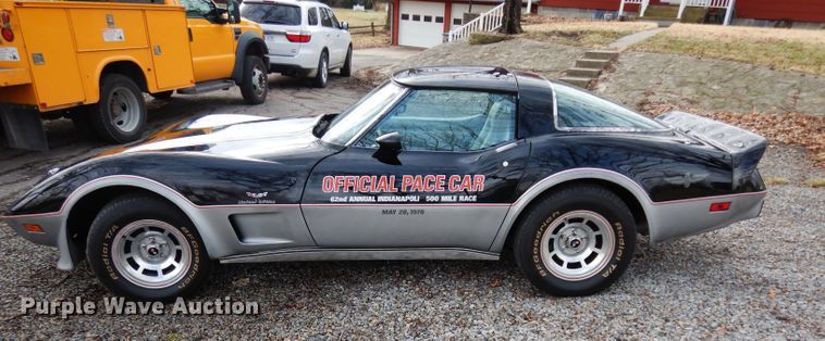 image for item FD9863 1978 Chevrolet Corvette  pace car