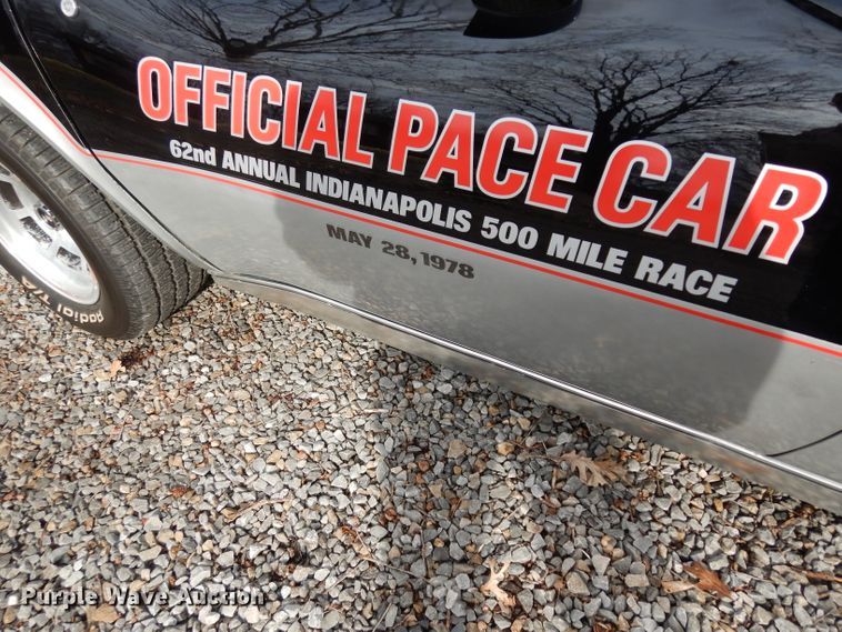 image for item FD9863 1978 Chevrolet Corvette  pace car